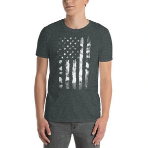 Distressed American Flag Tee